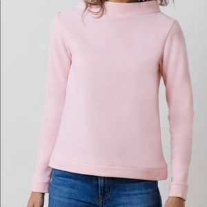 Dudley Stephens Brighton Boatneck Top Pink - Size XS